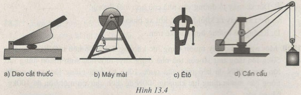 Giải bài tập SBT Vật lý lớp 6 bài 13: Máy cơ đơn giản