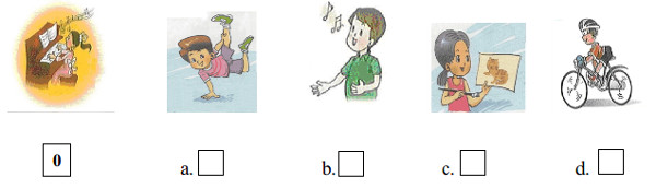 Đề thi học kì lớp 4 môn tiếng Anh 