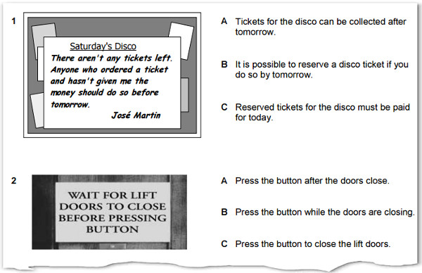 Đề thi B1 khung chuẩn Châu Âu 