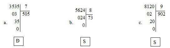 Giải vở bài tập Toán 3