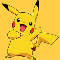 Tranh tô màu Pikachu