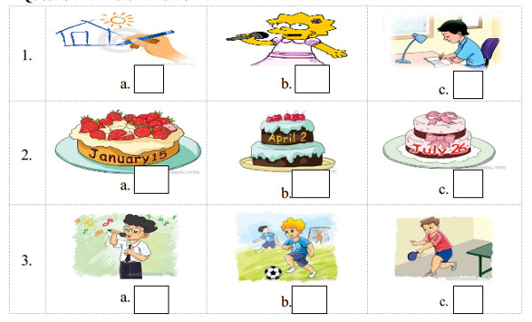 Đề thi học kì 1 môn tiếng Anh lớp 4 