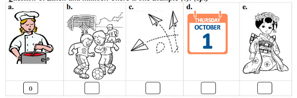Đề kiểm tra học kì 1 môn tiếng Anh lớp 4 
