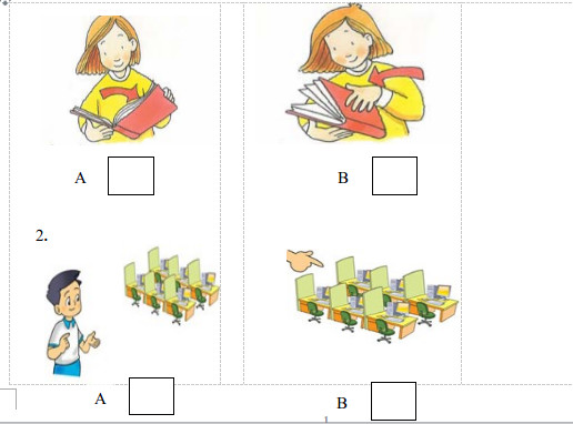 Đề thi học kì 1 lớp 3 môn Anh 