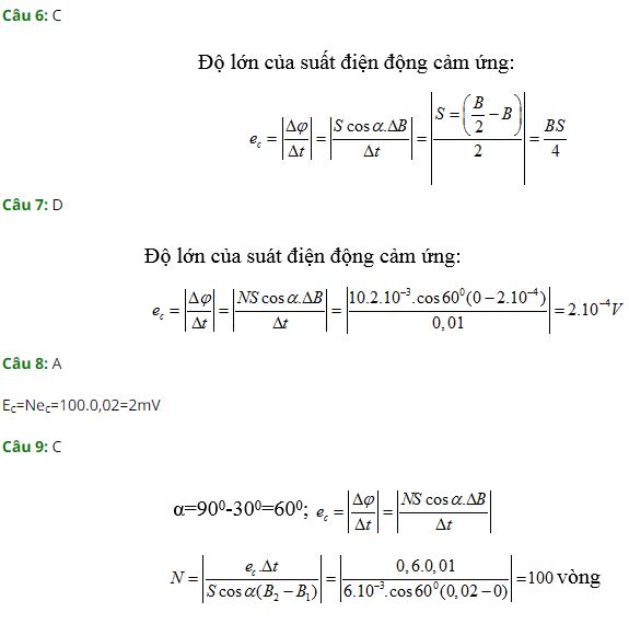 Vật lý 11 bài 24