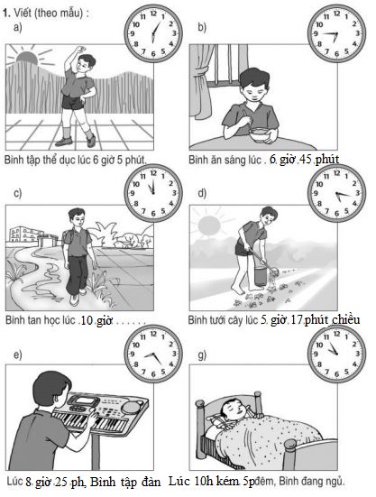 Giải vở bài tập Toán 3