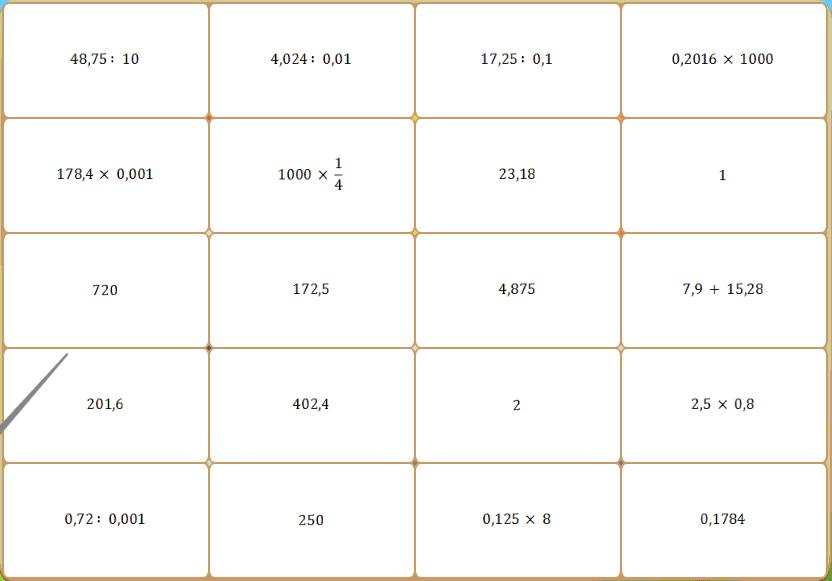 Đề thi Violympic lớp 5 vòng 10