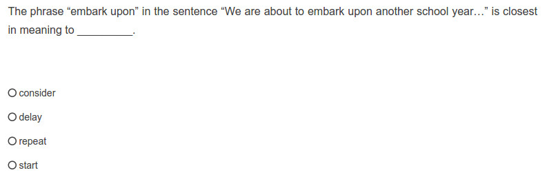 Đề thi vòng 1 English Champion 2018