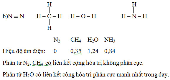 Giải bài tập môn Hóa học lớp 10