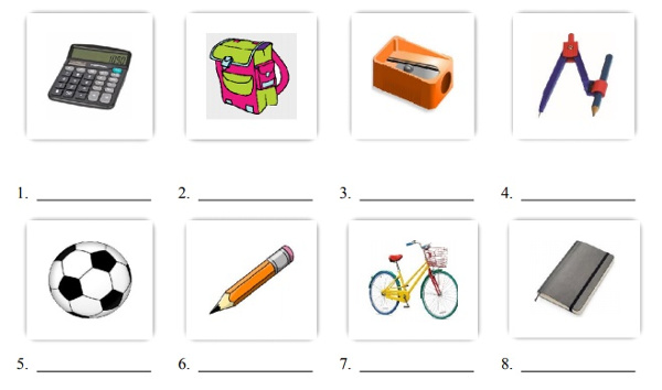 Bài tập trắc nghiệm tiếng Anh lớp 6 Unit 1