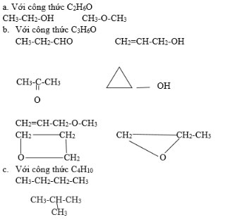 Cấu trúc phân tử hợp chất hữu cơ