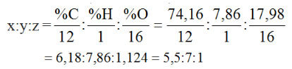 Hợp chất hữu cơ, công thức phân tử và công thức cấu tạo