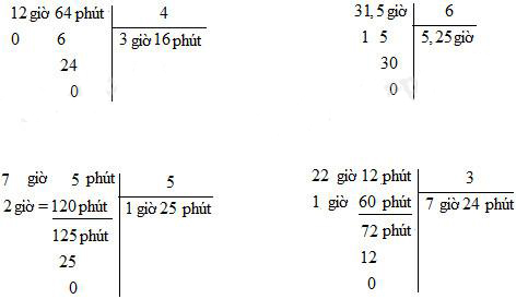 Giải Toán lớp 5 trang 128