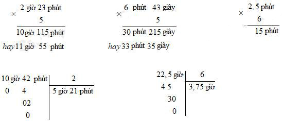 Giải vở bài tập Toán 5