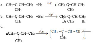 Giải bài tập Hóa học 11: Ankađien