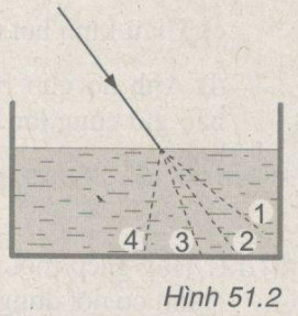 Giải bài tập SBT Vật lý lớp 9 bài 51: Bài tập quang hình học