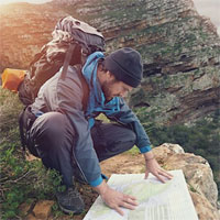 Tập bản đồ Địa lý lớp 6 bài 16: Thực hành đọc bản đồ (hoặc lược đồ) địa hình tỉ lệ lớn