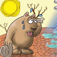 Tập bản đồ Địa lý lớp 6 bài 18: Thời tiết, khí hậu và nhiệt độ không khí