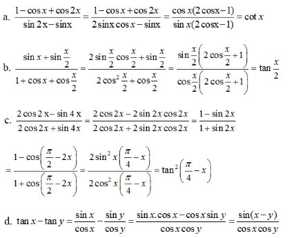 Giải bài tập lớp 10 Ôn tập chương 6