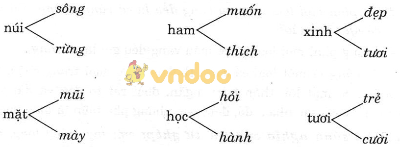 Giải bài tập Ngữ văn lớp 7 bài 1: Từ ghép