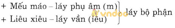 Giải bài tập Ngữ văn lớp 7 bài 3: Từ láy