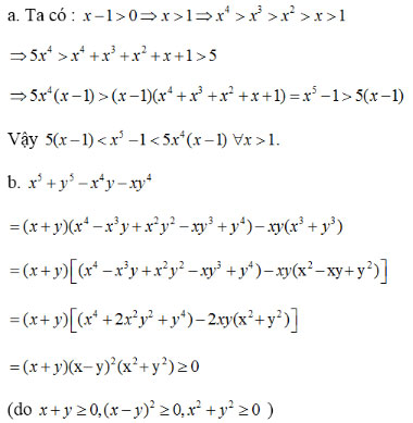 Giải bài tập Đại số lớp 10 Ôn tập cuối năm