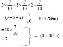 Đề thi giữa học kì 2 lớp 4