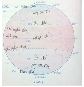 Tập bản đồ Địa lý 6 bài 22