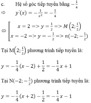 Định nghĩa và ý nghĩa của đạo hàm