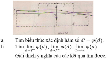 Giải bài tập Toán 11 Giới hạn của hàm số