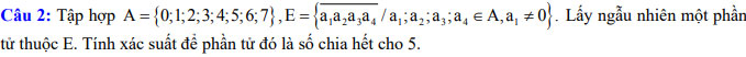 Chi tiết Đề khảo sát giữa học kì 2 môn Toán lớp 12
