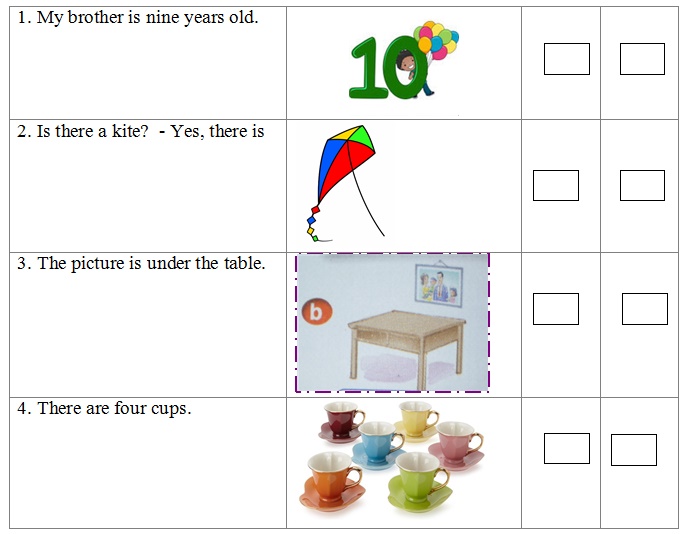 Đề thi giữa học kì 2 lớp 3 môn tiếng Anh