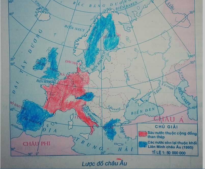 Tập bản đồ Địa lí 7