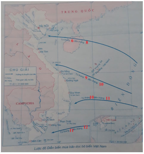 Tập bản đồ Địa lí 8 bài 32