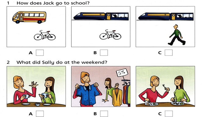 Đề kiểm tra 1 tiết lớp 6 môn tiếng Anh