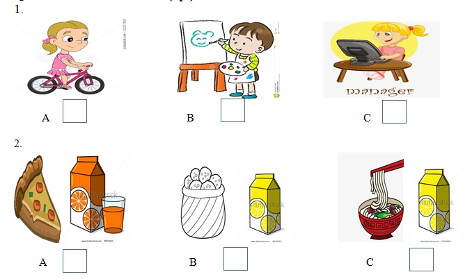Đề thi học kì 2 môn tiếng Anh lớp 5