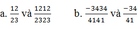 Bài tập toán 6