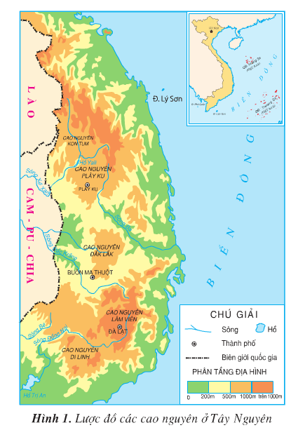 Giải bài tập SGK Địa lí 4 bài 5: Tây Nguyên