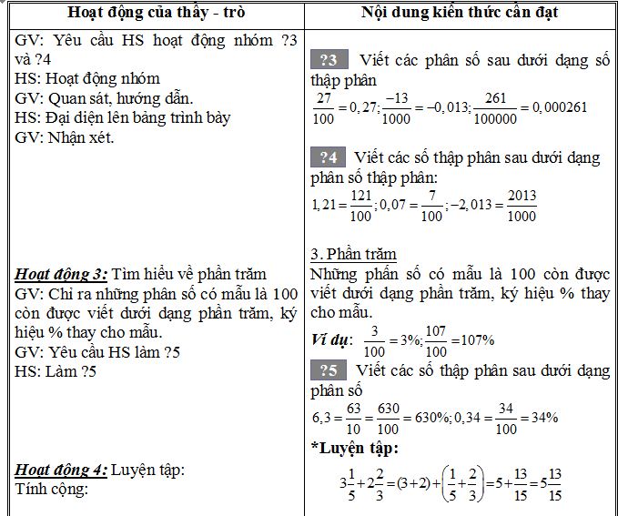 giáo án toán lớp 6