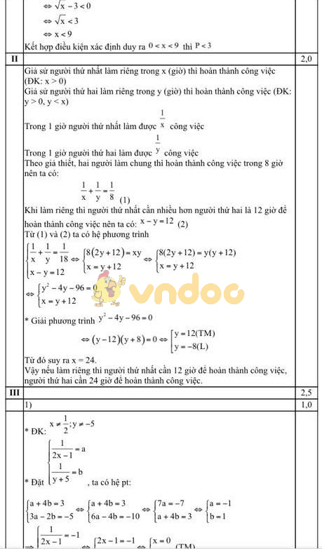 Đề kiểm tra học kì 2 lớp 9 môn Toán Phòng GD&ĐT Cầu Giấy năm học 2017 - 2018