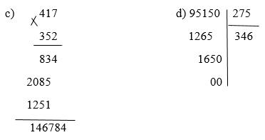 Giải vở bài tập Toán 4