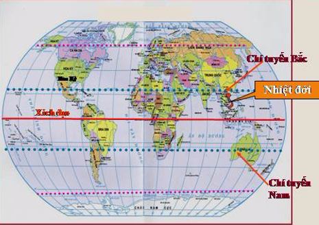 Giải bài tập SGK môn Tự nhiên xã hội 3 bài 65: Các đới khí hậu