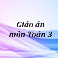 Giáo án Toán lớp 3 bài 30: Luyện tập
