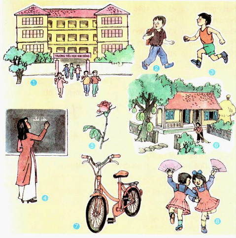 Giải vở bài tập Tiếng Việt lớp 2: Luyện từ và câu