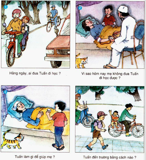 Giải vở bài tập Tiếng Việt lớp 2 tập 1 tuần 9