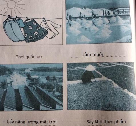 Giải vở bài tập môn Tự nhiên xã hội 3 bài 58: Mặt trời