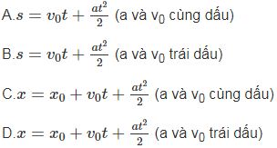 Giải bài tập SBT Vật lý lớp 10 bài 3: Chuyển động thẳng biến đổi đều