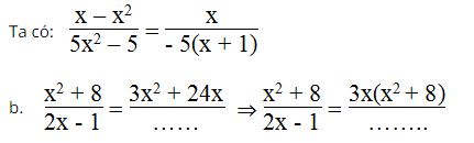 Bài tập toán lớp 8