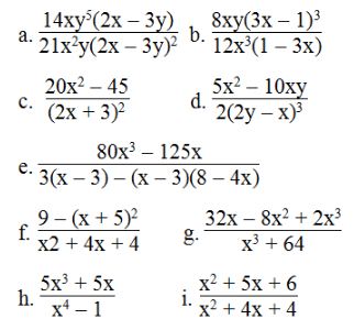 Bài tập toán lớp 8