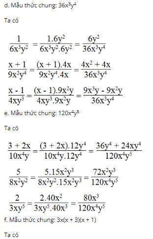 Bài tập toán lớp 8